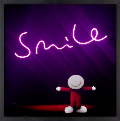Image: Keep Smiling by Doug Hyde | LED Mixed Media Edition